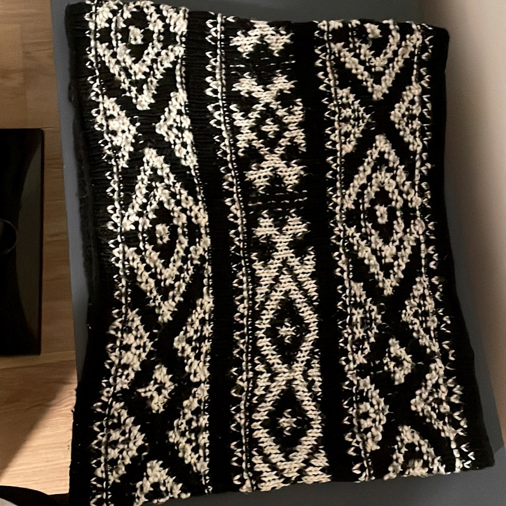 Vintage Knit Gap Infinity Scarf